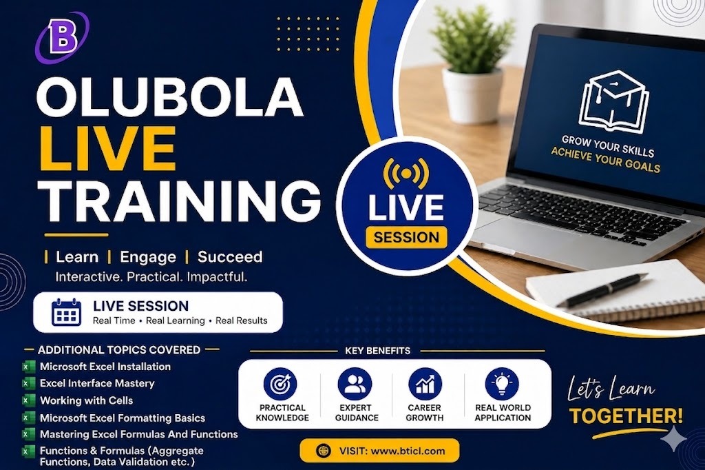 OLUBOLA LIVE TRAINING