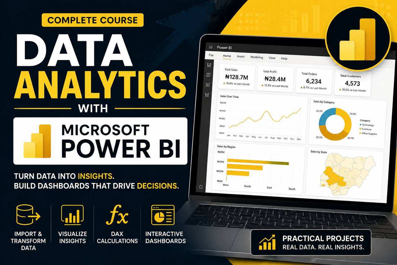 Power BI Mastery in Business & Data Analytics